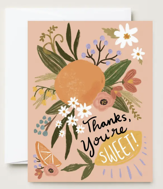 Thanks you're sweet