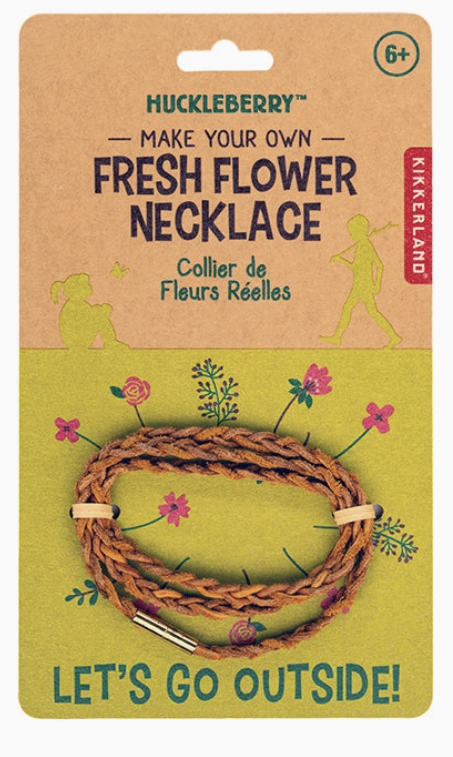 Make Your Own Flower Necklace