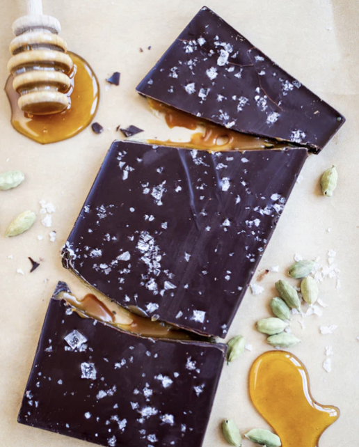 Cardamom and Honey Caramel with Sea Salt
